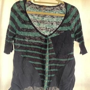 Free people cardigan with sold detail